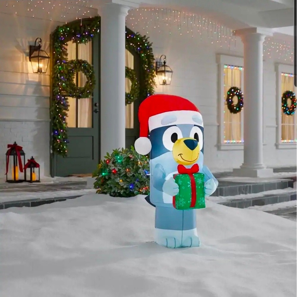 Bluey Airblown Holiday Lights Inflatable 3.5FT Tall Christmas Gift